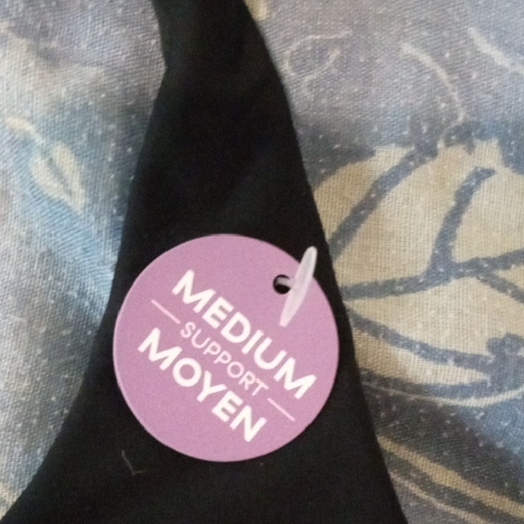 Black Sports Bra - Picture 4 of 6